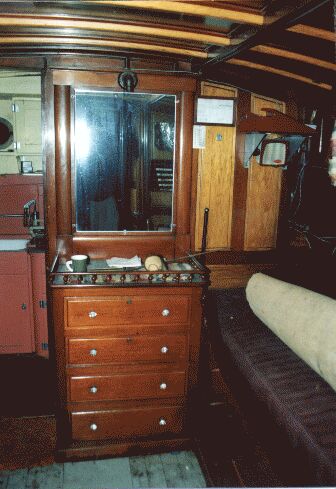 Wasaka III forward cabin